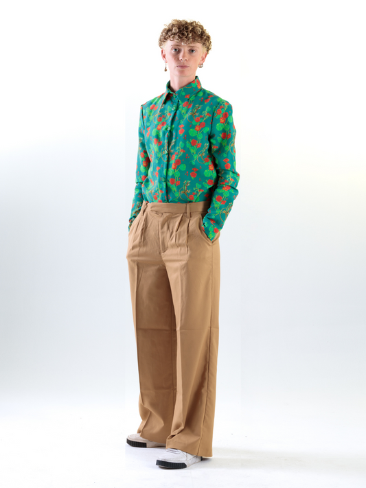 Camicia Classica Lucertole