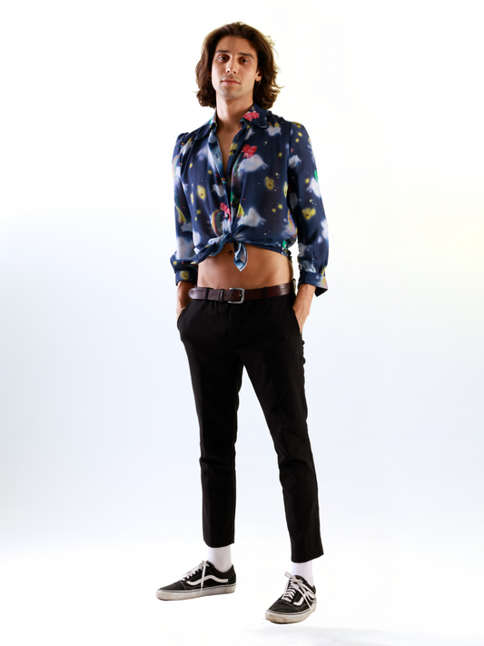 Camicia Classica Rainbow Bears