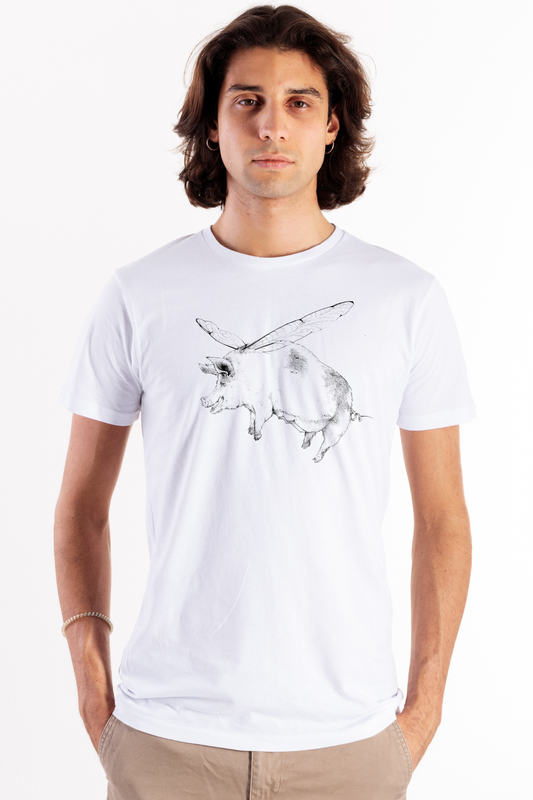 TSHIRT Flyng Pig